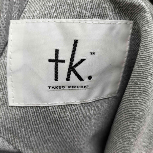 ティーケータケオキクチ tk. TAKEO KIKUCHI COOL DOTSストレッチジャケットパンツセットアップ メンズ S