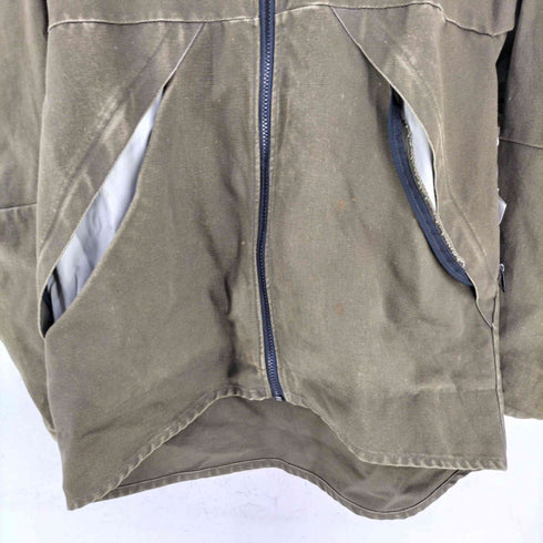 feathered friends USA製 ダック地 ジップアップ パーカー メンズ import:S