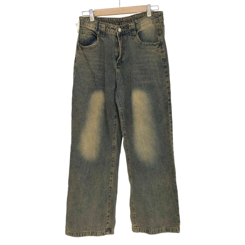 ワイドデニムパンツ レディース JPN:L