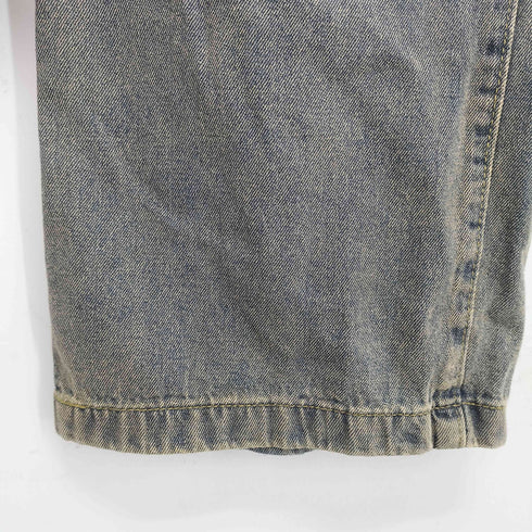 ワイドデニムパンツ レディース JPN:L