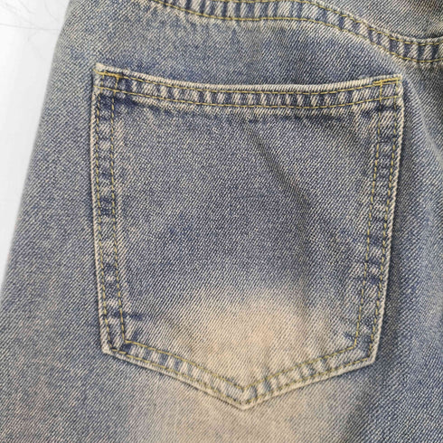 ワイドデニムパンツ レディース JPN:L