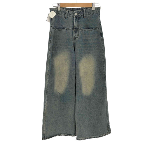 ワイドデニムパンツ レディース JPN:L