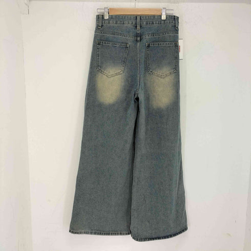ワイドデニムパンツ レディース JPN:L