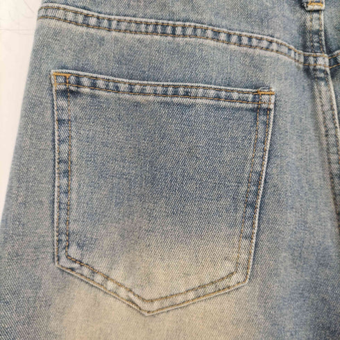 ワイドデニムパンツ レディース JPN:L