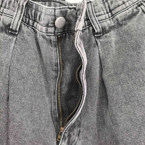 モノマート MONO-MART バギーセミワイドカーゴデニムパンツ レディース JPN:XS