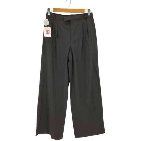 ユニクロシー UNIQLO:C タックワイドストレートパンツ メンズ JPN:M