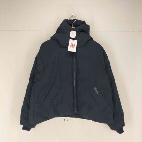 アーノルドパーマー Arnold Palmer ロゴ刺繍クロップドダウンジャケット レディース L