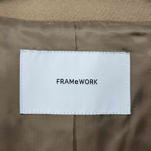 フレームワーク FRAMeWORK ウール チェスターコート レディース 36