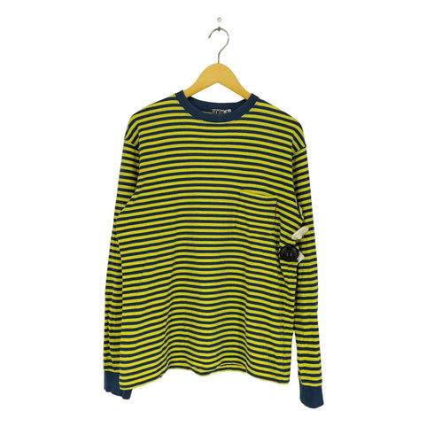 ブランドグッドイナフ gdeh 00s ボーダーポケットL/Sカットソー メンズ L