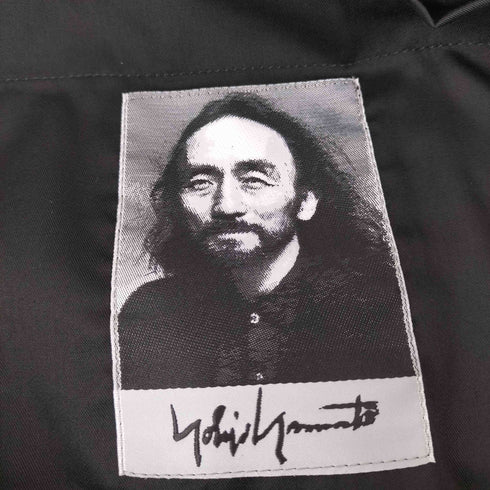 ヨウジヤマモト Yohji Yamamoto シグネチャーロゴカウレザートートバッグ メンズ