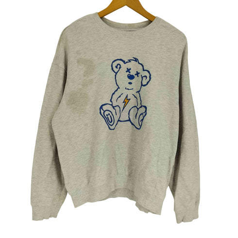 イストクンスト ISTKUNST 韓国製 A'GEM/9 サンダーベア スウェット メンズ import:L
