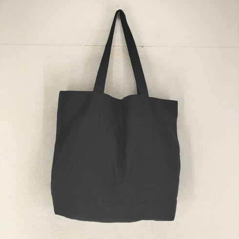 ヨウジヤマモト Yohji Yamamoto シグネチャーロゴキャンバストートバッグ メンズ