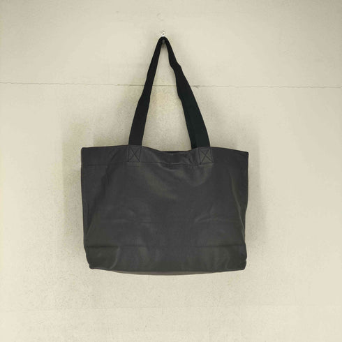 ヨウジヤマモト Yohji Yamamoto シグネチャーロゴカウレザーミニトートバッグ メンズ