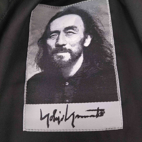 ヨウジヤマモト Yohji Yamamoto シグネチャーロゴカウレザーミニトートバッグ メンズ