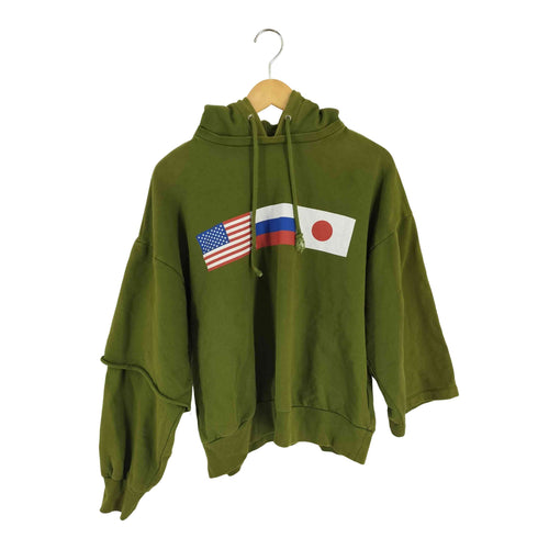 ゴーシャラブチンスキー Gosha Rubchinskiy 18AW DOUBLE SLEEVE HOODIE メンズ import:M