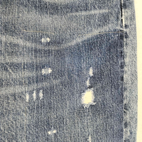 リーバイスヴィンテージクロージング Levis Vintage Clothing 501 66後期復刻 1978年復刻 ダメージ加工 デニム パンツ 赤耳 メンズ W32 L32