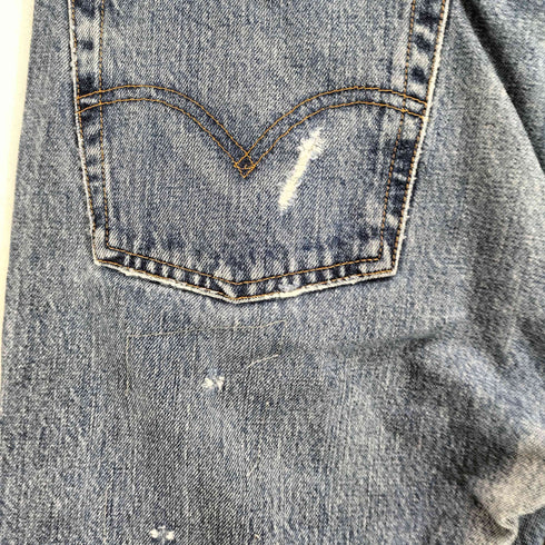 リーバイスヴィンテージクロージング Levis Vintage Clothing 501 66後期復刻 1978年復刻 ダメージ加工 デニム パンツ 赤耳 メンズ W32 L32