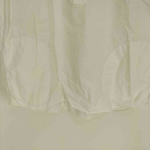 ダントン DANTON 19SS ロゴワッペン ハーフボタン ク プルオーバー ラブカラー シャツ メンズ US:40