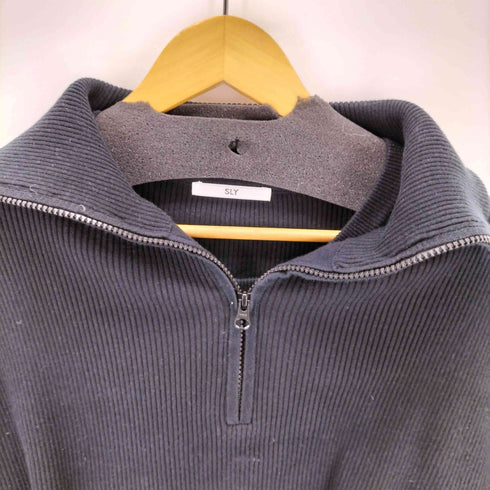 スライ SLY BIG COLLOR ZIP UP 2P ショートワンピース レディース 1