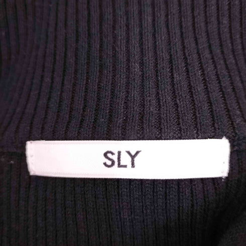 スライ SLY BIG COLLOR ZIP UP 2P ショートワンピース レディース 1