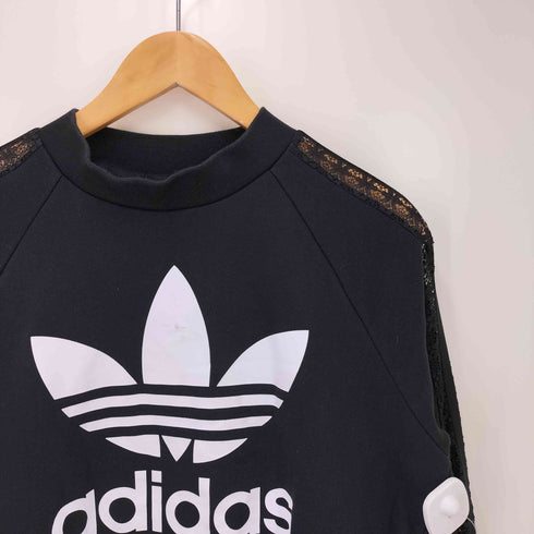 アディダスオリジナルス adidas Originals トレフォイルロゴ レーススウェットシャツ レディース JPN:S