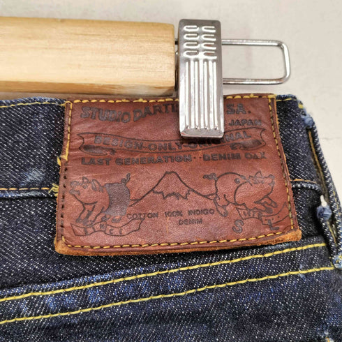 スタジオダルチザン STUDIO DARTISAN 18.5oz スーパータイトストレート デニム パンツ メンズ 31