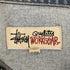 ステューシー Stussy WORK GEAR DENIM ZIP WORK JACKET ジップアップ デニム ジャケット メンズ import:L