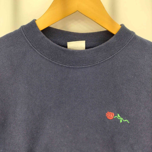 チャンピオン Champion REVERSE WEAVE リバースウィーブ バラ刺繍 クルーネックスウェット レディース import:S
