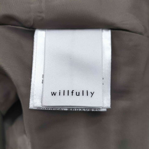 ウィルフリー willfully mix tweed puff medium OP レディース FREE