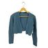ザラ ZARA クロップド シャギーカーディガン レディース import:L