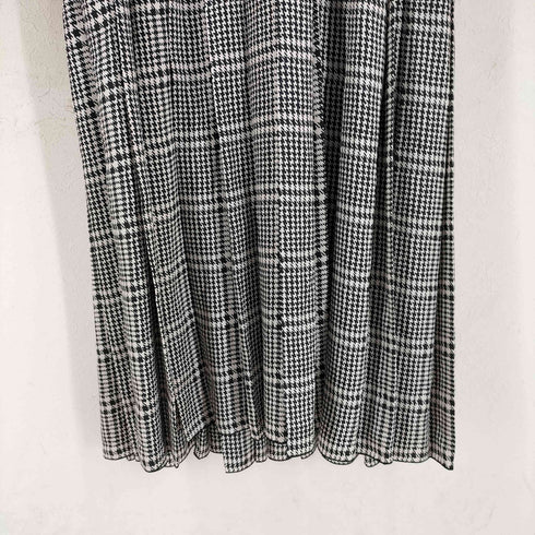 ザラ ZARA Vネック 千鳥柄 ワンピース レディース import:L