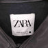 ザラ ZARA フェイクレザー オーバーシャツ ジャケット レディース import:M