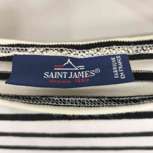 セントジェームス SAINT JAMES ボーダー ボートネック ロングスリーブTシャツ メンズ