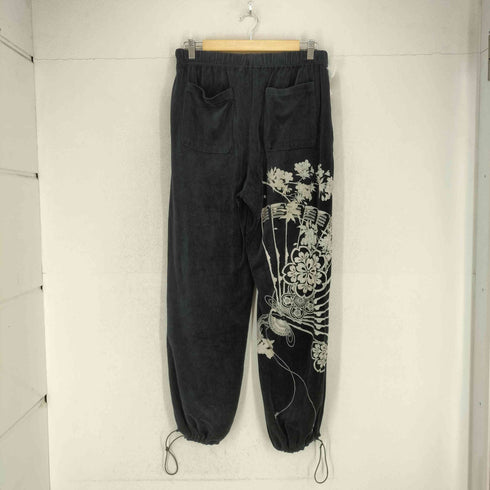 カラクリダマシイ 絡繰魂 ベロア 鳳凰 和柄 ジップパーカー パンツセットアップ メンズ L