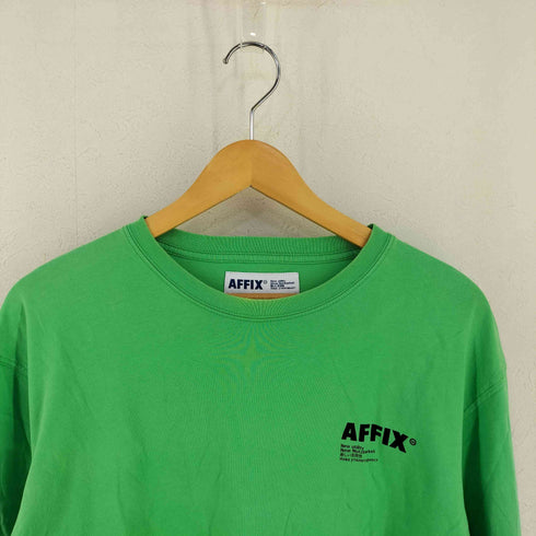 アフィックス AFFIX ロゴ プリント Tシャツ メンズ import:M