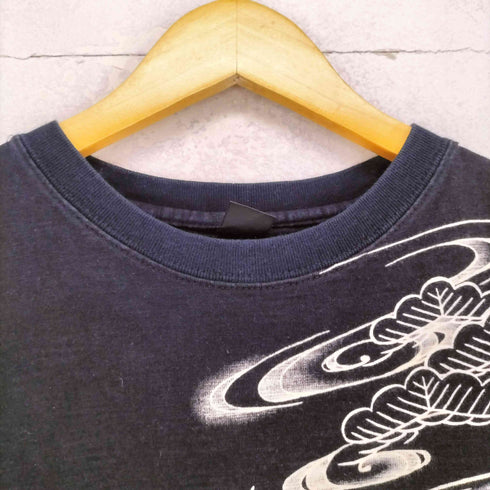 クロップドヘッズ CROPPED HEADS 舞子 しだれ桜 刺繍L/Sカットソー メンズ JPN:L