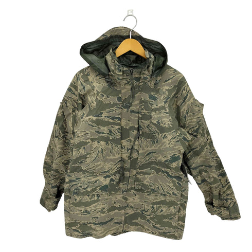 ユーエスエアーフォース U.S. AIR FORCE UAF USA製 09年納品 米軍実品 APECS デジタルタイガーカモ 迷彩柄 ミリタリージャケット メンズ S