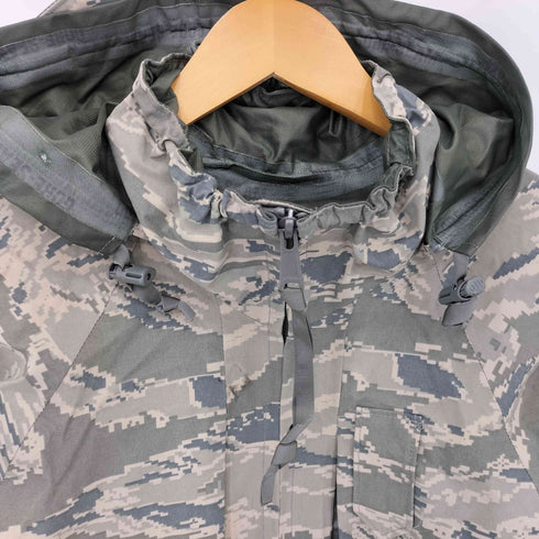 ユーエスエアーフォース U.S. AIR FORCE UAF USA製 09年納品 米軍実品 APECS デジタルタイガーカモ 迷彩柄 ミリタリージャケット メンズ S