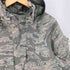 ユーエスエアーフォース U.S. AIR FORCE UAF USA製 09年納品 米軍実品 APECS デジタルタイガーカモ 迷彩柄 ミリタリージャケット メンズ S