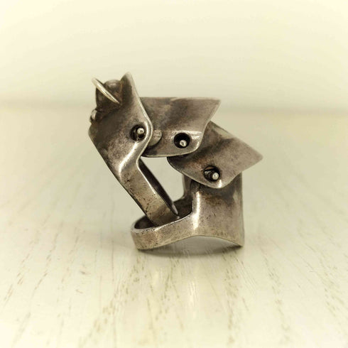 ヴィヴィアンウエストウッド Vivienne Westwood 925刻印 アーマーリング メンズ L