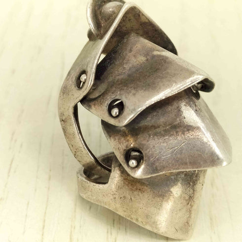 ヴィヴィアンウエストウッド Vivienne Westwood 925刻印 アーマーリング メンズ L