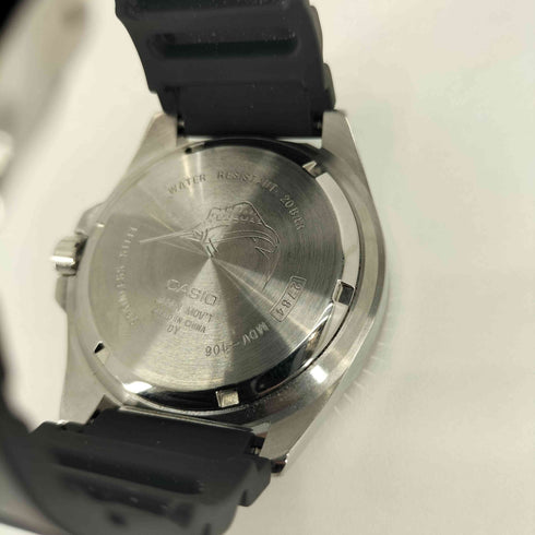 カシオ CASIO ダイバーウォッチ MDV-106B-1A2V ブルー×レッドベゼル メンズ