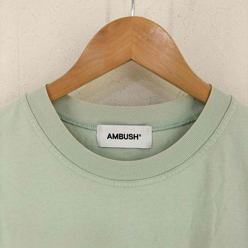 アンブッシュ AMBUSH EMBLEM BASIC T-SHIRT ロゴ刺しゅう Tシャツ メンズ import:L
