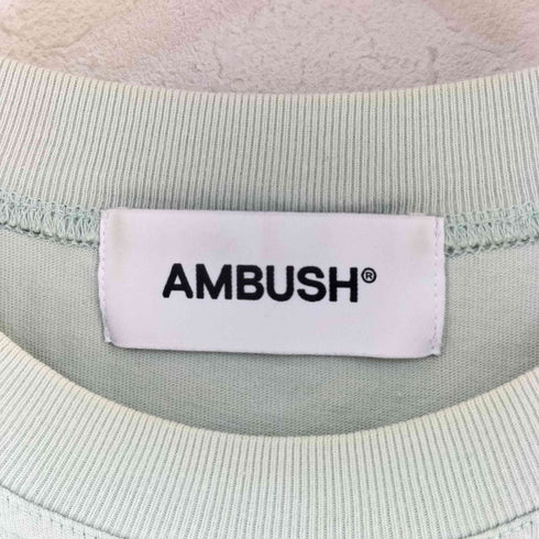 アンブッシュ AMBUSH EMBLEM BASIC T-SHIRT ロゴ刺しゅう Tシャツ メンズ import:L