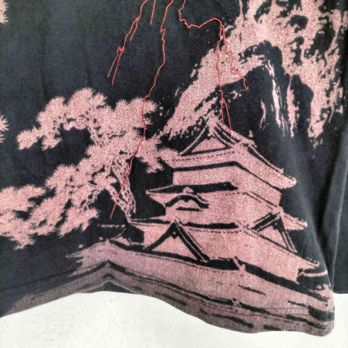 カラクリダマシイ 絡繰魂 粋 酒呑童子 刺繍 L/Sカットソー メンズ JPN:L