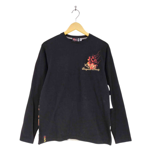 バットウムスメ DIVINE RETRIBUTION 抜刀娘 KYUBI L/Sカットソー メンズ JPN:L