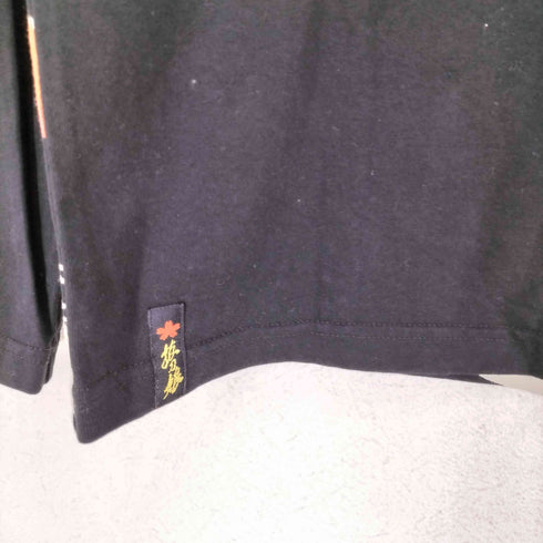 バットウムスメ DIVINE RETRIBUTION 抜刀娘 KYUBI L/Sカットソー メンズ JPN:L