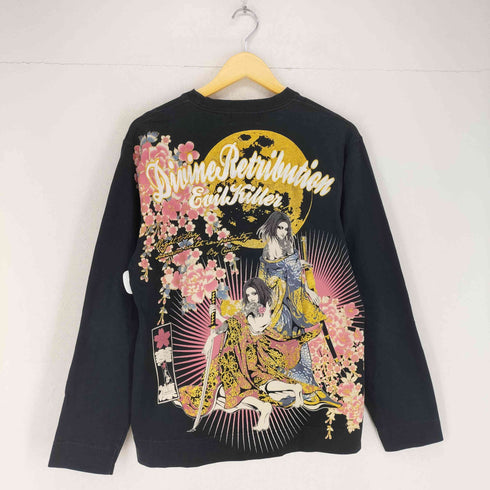 バットウムスメ DIVINE RETRIBUTION 抜刀娘 DIVINE RETRIBUTION L/Sカットソー メンズ JPN:L