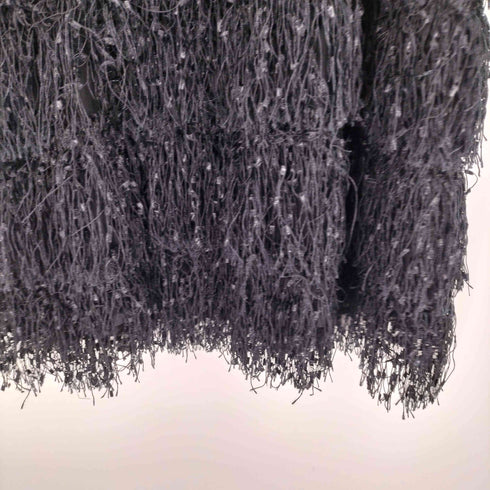 ザラ ZARA シアー 異素材ドッキング チュール ドレス ワンピース レディース import:M