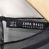 ザラ ZARA シアー 異素材ドッキング チュール ドレス ワンピース レディース import:M